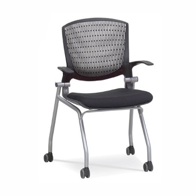 S2105 바퀴형 회의실 의자 (팔유)